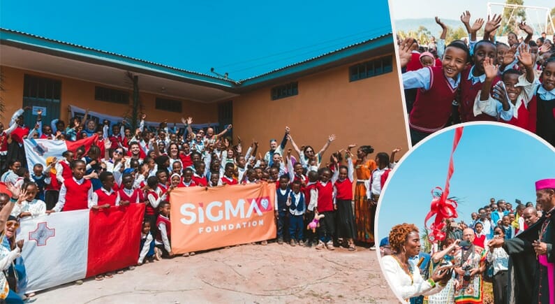 Fundação SiGMA inaugura escola 3 em 1 em Jimma Bonga, Etiópia