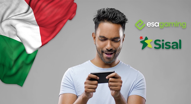 ESA Gaming与Sisal合作，在意大利市场首次推出其产品组合