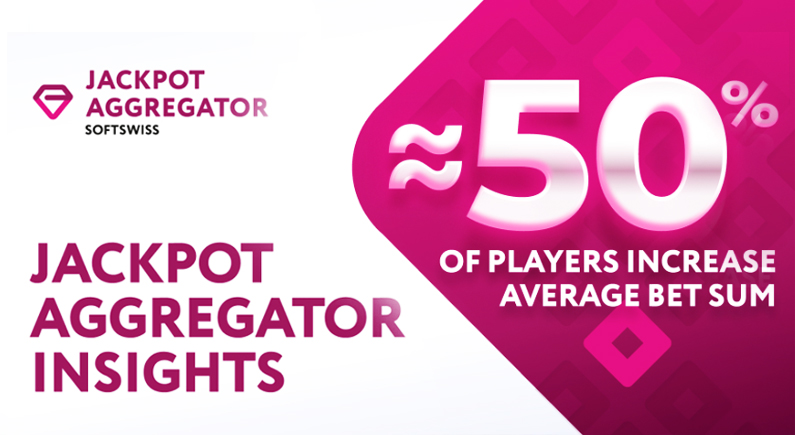 SOFTSWISS Jackpot Aggregator: ครึ่งหนึ่งของผู้เล่นเพิ่มผลรวมเดิมพันเฉลี่ยหลังจากเข้าร่วมแคมเปญแจ็คพอต