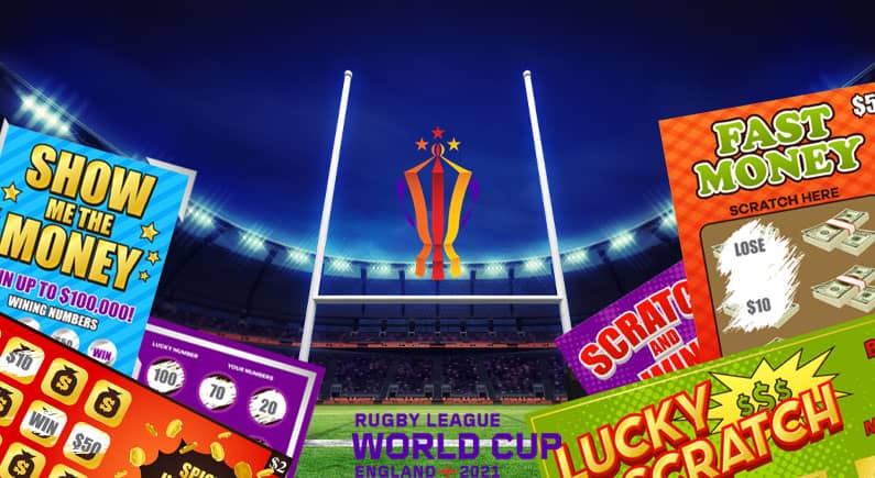 Rugby League World Cup will feature the UK National Lottery