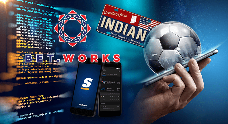 Платформа Bet.Works Sportsbook обеспечивает запуск ставок theScore в Индиане