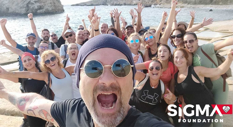 Sun, sea and smiles - SiGMA Foundation training regimen underway