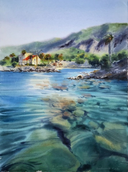The Sea Coast of Cyprus