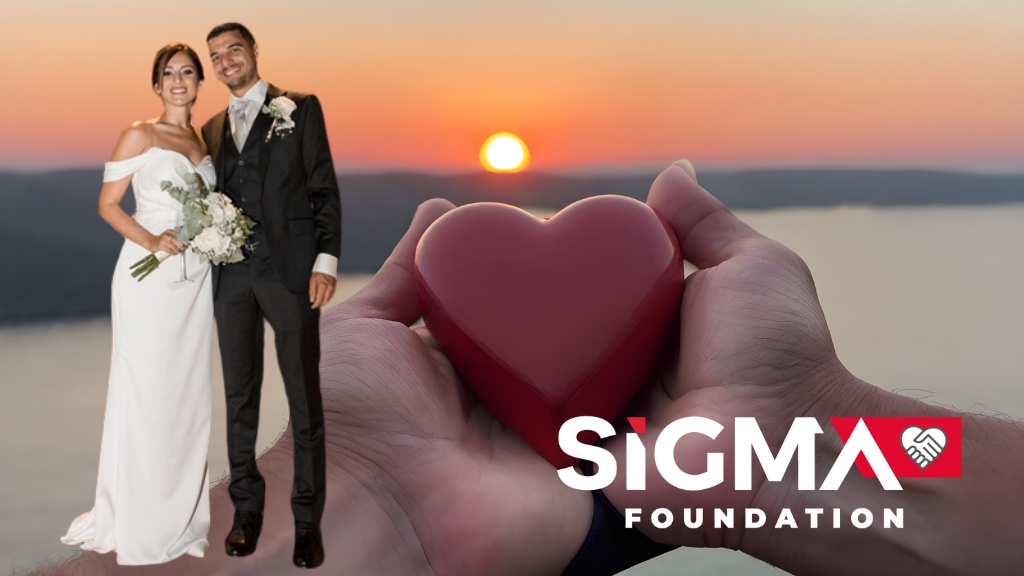 爱的缔结 新人为SiGMA基金会筹款