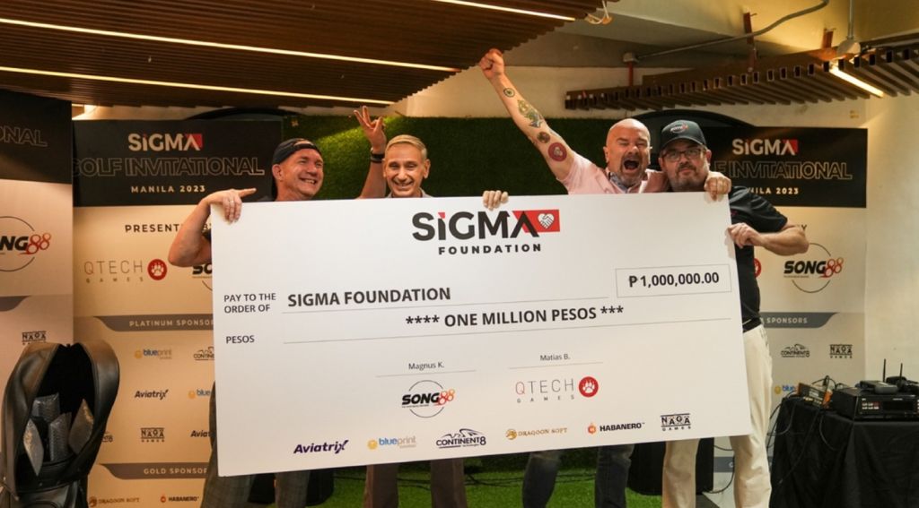 QTech Games 和 Song88 重返支持 SiGMA Asia慈善高尔夫锦标赛