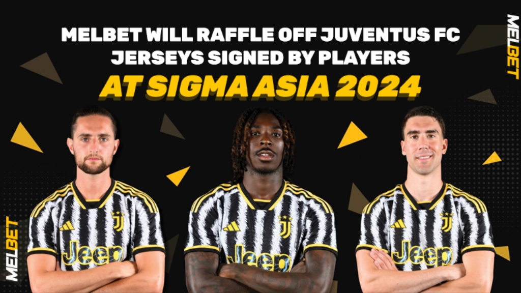 MelBet раздает подписанные футболки Juventus FC на саммите SiGMA Азия