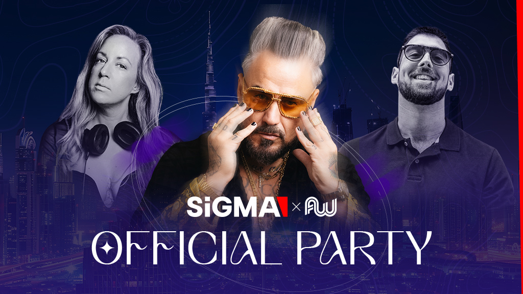 งานเลี้ยงอย่างเป็นทางการของ SiGMA และ Affiliate World เดินทางมาถึงดูไบแล้ว