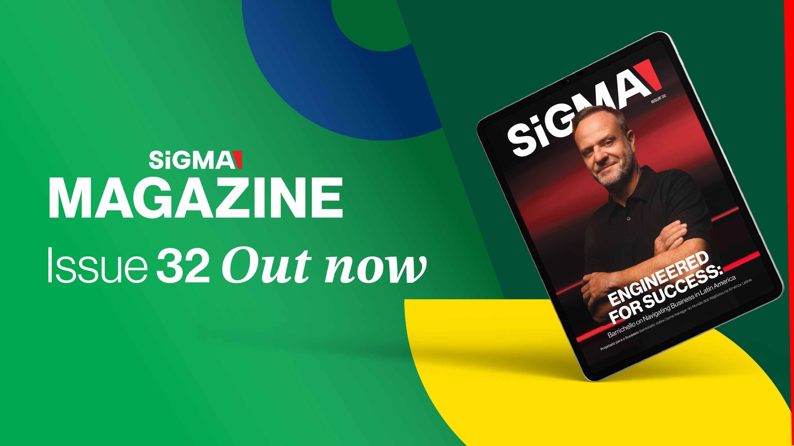 Rubens Barrichello fronts latest edition of SiGMA Magazine