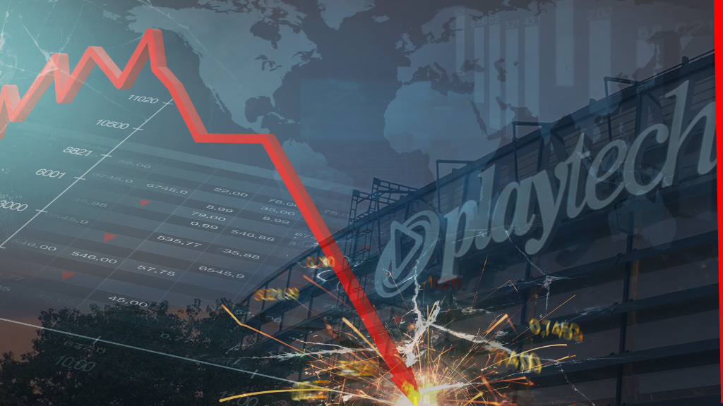 Ações da Playtech despencam: por que os papéis da empresa caíram 60% em um mês?
