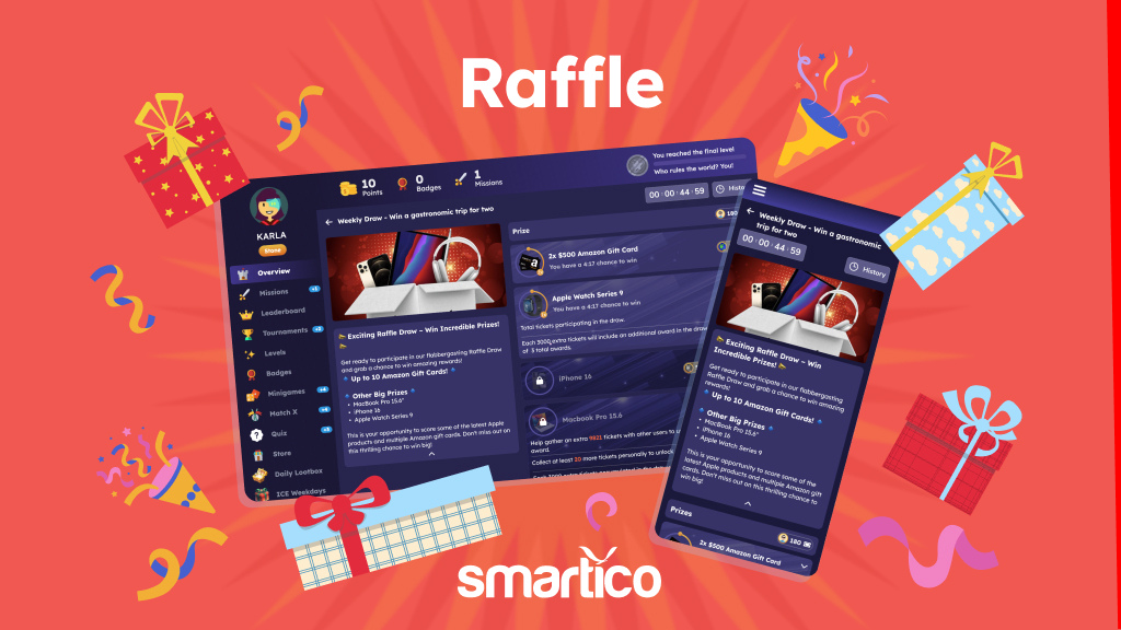 Smartico.ai представляет Raffle: мощный инструмент для повышения лояльности в вашем iGaming-бизнесе