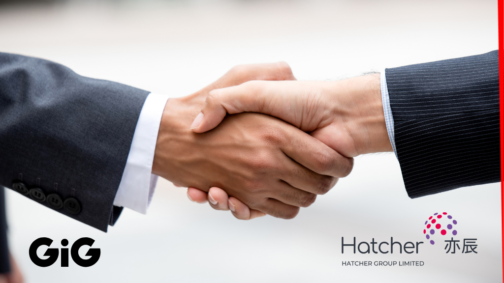 GiG ottiene un investimento da 4,7 milioni di euro dal gruppo di Hong Kong Hatcher Group