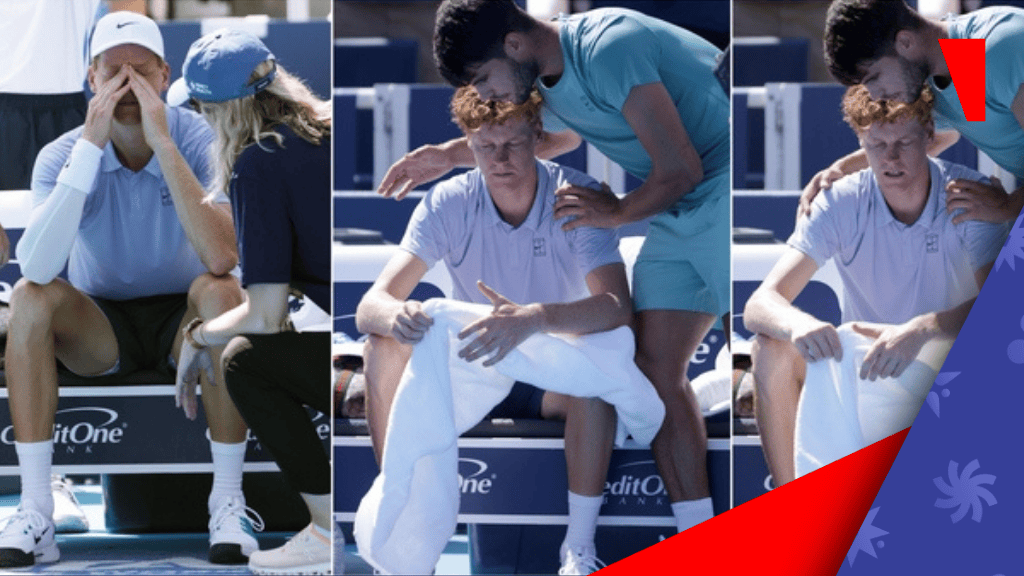 Sinner si ritira, Alcaraz vince l’ATP di Cincinnati