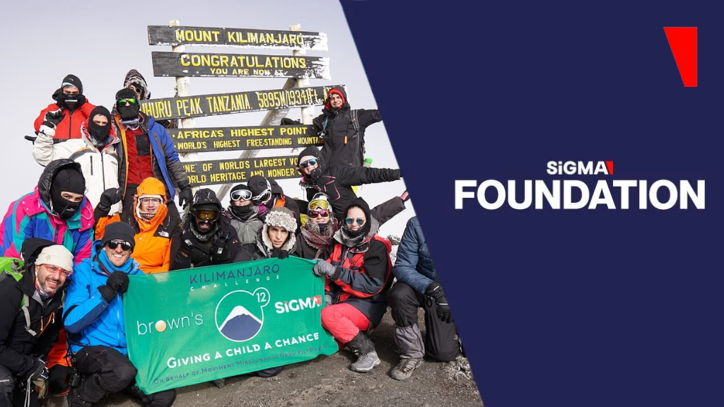 To the summit: SiGMA Foundation Kilimanjaro Challenge 2026