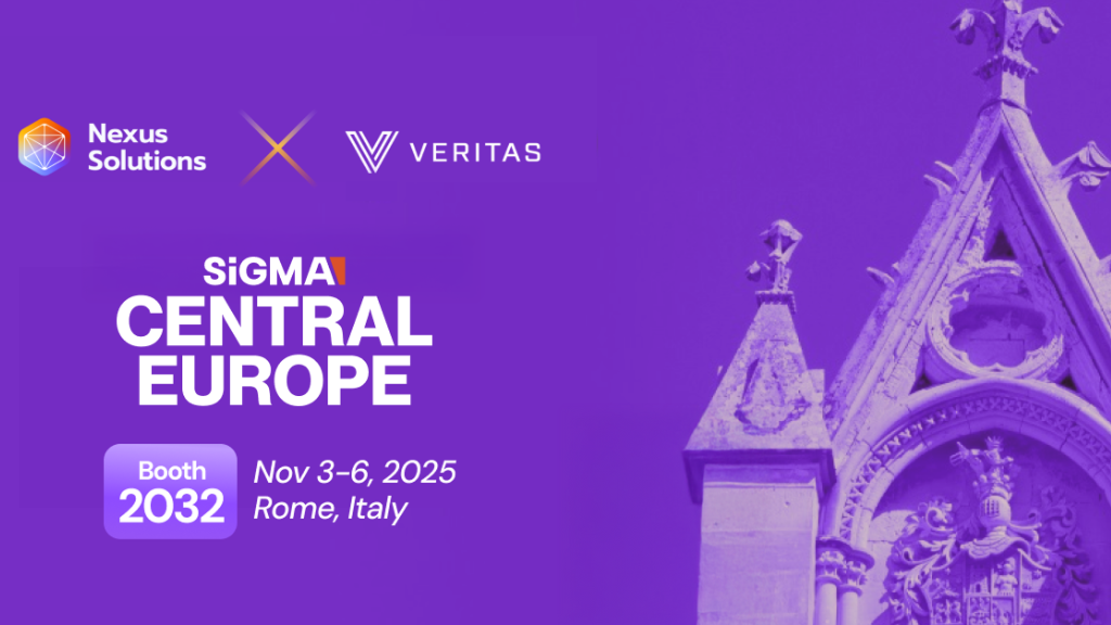 Nexus Solutions представляет решения Veritas Technology на саммите SiGMA Центральная Европа 2025