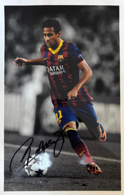 Neymar Jr. Signed Picture