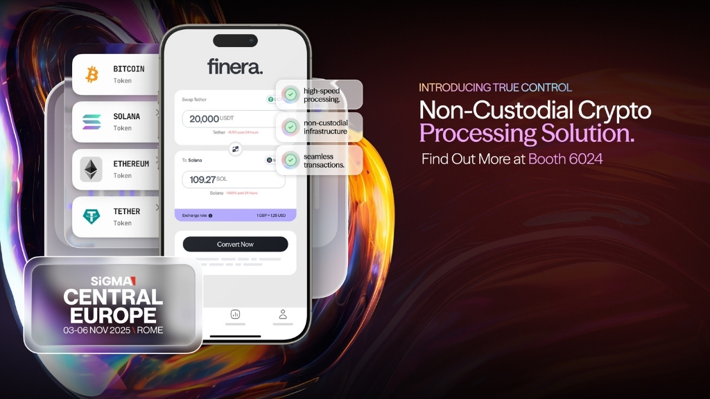 Решение finera. для некастодиальной обработки криптоплатежей даёт бизнесу полную автономию