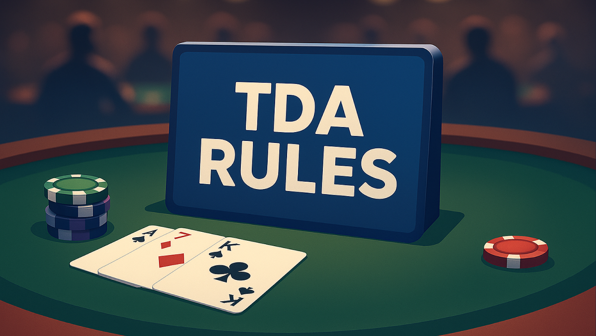 Alterações nas Regras da TDA: O Que Mudou nos Torneios de Pôquer 