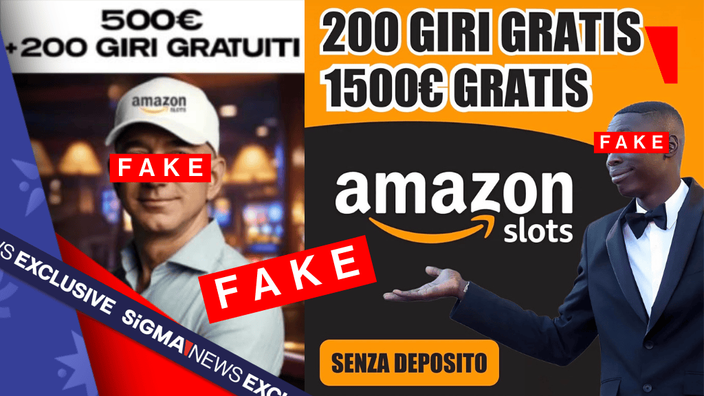สล็อต Amazon: Jeff Bezos และ Khaby Lame และคาสิโนปลอมที่แสวงหาประโยชน์จากแบรนด์ Amazon