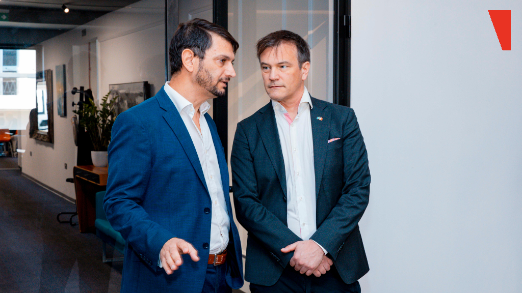 SiGMA welcomes Gustaf Hoffstedt, Secretary General of BOS, to the Malta offices