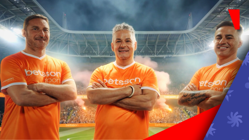 Betsson Sport lancia la campagna 2026 con Totti, Baggio e Cannavaro: il “Museo della Passione” racconta uno sport inclusivo