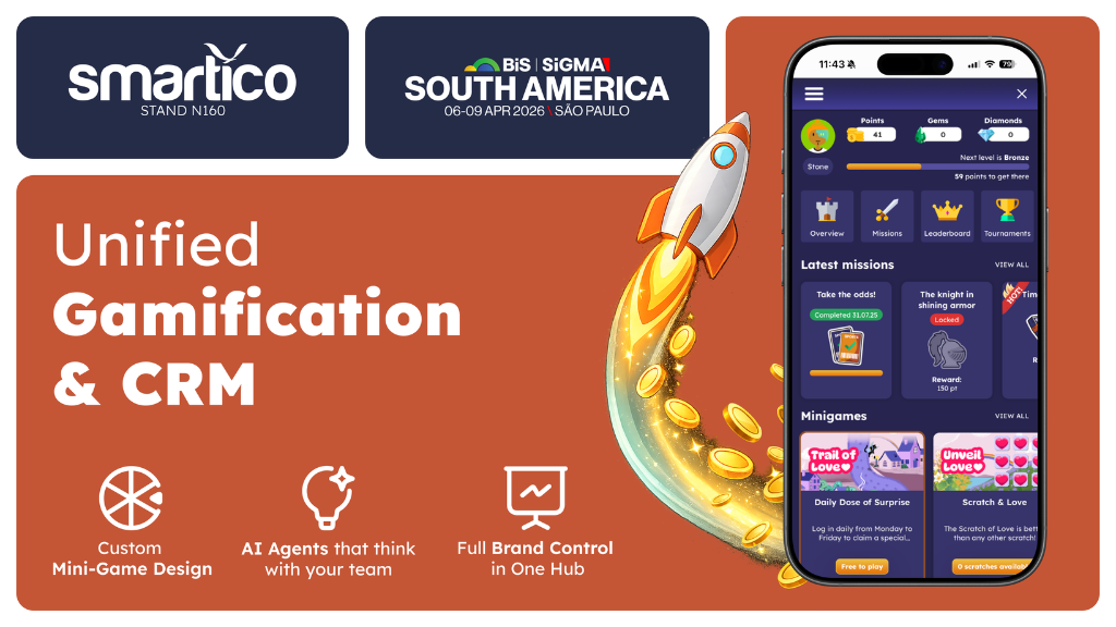 Smartico.ai ที่งาน BiS SiGMA อเมริกาใต้ 2026: สัมผัสอนาคตของการมีส่วนร่วมของผู้เล่นแบบสดๆ