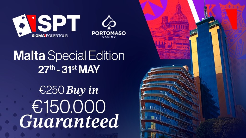 SPT Malta Special Edition in scena al Portomaso Casino questo maggio