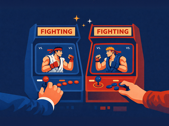 Arcade and Fighting Games