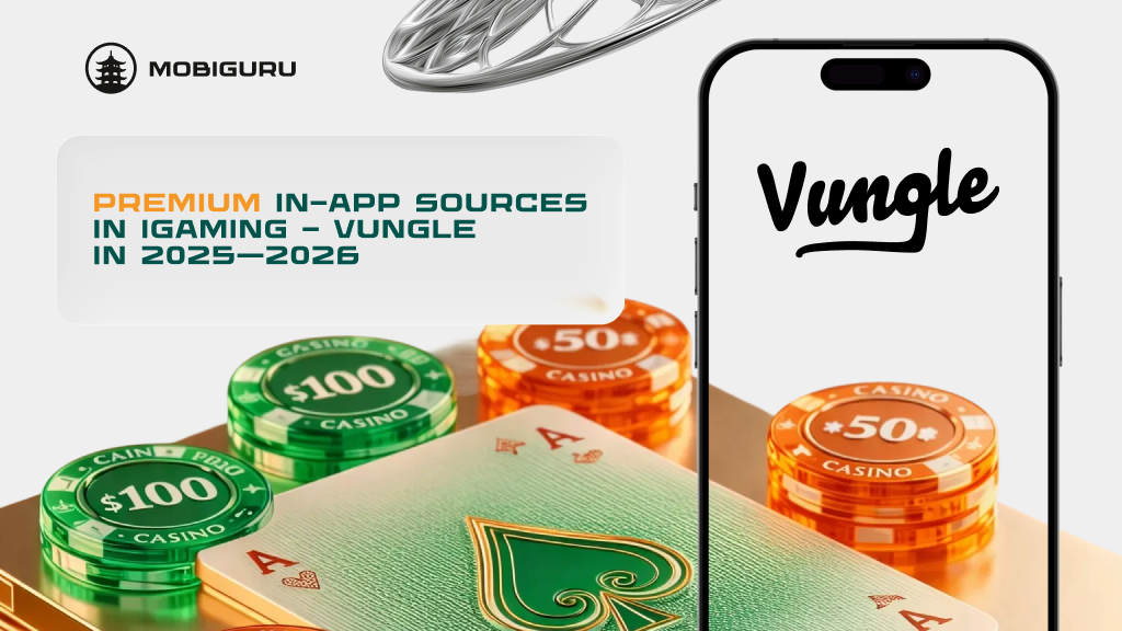 Premium in-app sources in iGaming - Vungle in 2025–2026